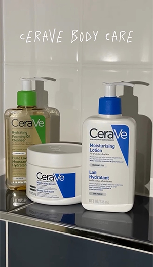 Sophie Sarlak používa produkty CeraVe